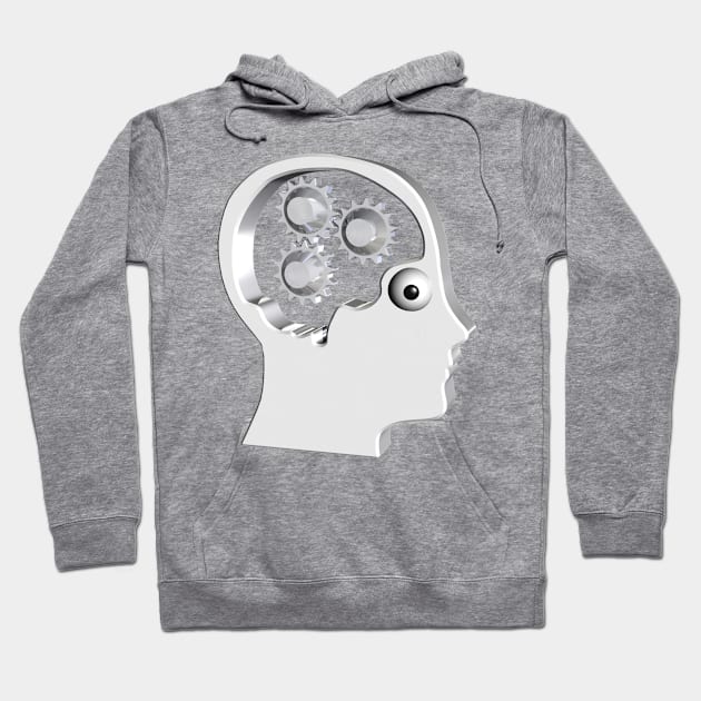 Surprised Cog Hoodie by Cog_Thought